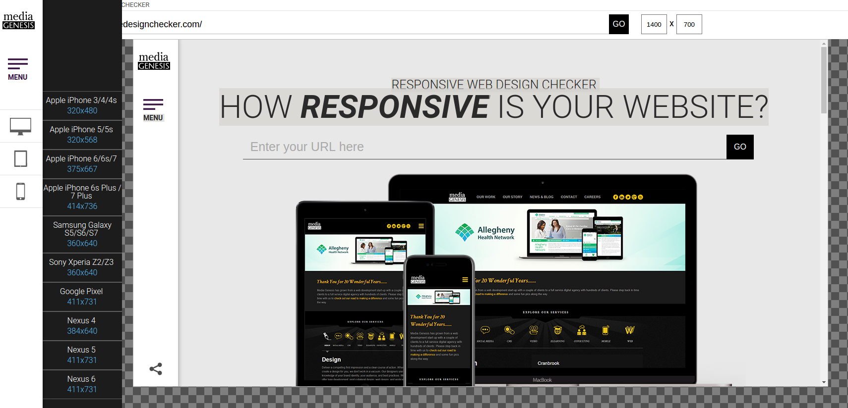 free responsive web design testing tools VisionTek  solution for any company